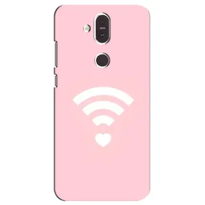 Силиконовые Чехлы Любимому человеку для Nokia 8.1 , Nokia 8 2018 (WiFi Love)