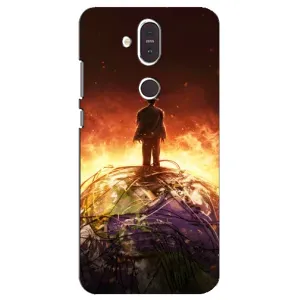Чехол Оппенгеймер / Oppenheimer на Nokia 8.1 , Nokia 8 2018 (Ядерщик)