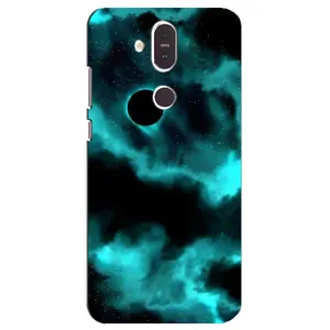 Чехлы КОСМОС для Nokia 8.1 , Nokia 8 2018 (Затмение)