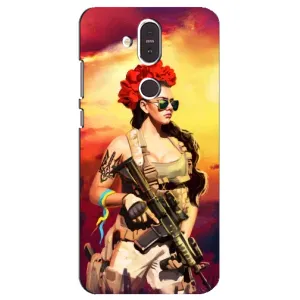 ЗСУ Чехлы (TPU) для Nokia 8.1 , Nokia 8 2018 (Женщина солдат)