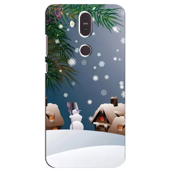 Чехол с рисунком «Зима» для Nokia 8.1 (2018) Чехол с рисунком «Зима» для Nokia 8.1 (2018)