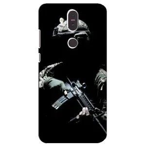 ЗСУ Чехлы (TPU) для Nokia 8.1 , Nokia 8 2018 (ЗСУ снайпер)