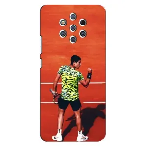 Чехлы с принтом Спортивная тематика для Nokia 9 (Алькарас Теннисист)