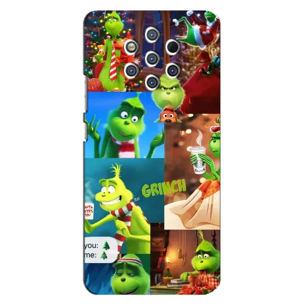 Чехол с рисунком «Арт Гринч» для Nokia 9