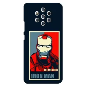Чехол Супергерой Железный человек на Nokia 9 (Art Iron man)