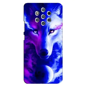 Чохол з малюнком «Арт-Вовк» для Nokia 9
