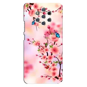 Чохол з картинкою Сакури на Nokia 9 (Метелики на сакурі)
