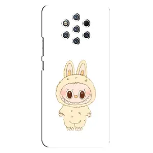 Чохол з принтом Лабубу для Nokia 9 (Бежевий Лабубу)