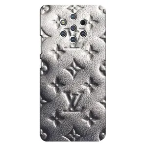 Текстурный Чехол Louis Vuitton для Нокіа 9 (Бежевый ЛВ)