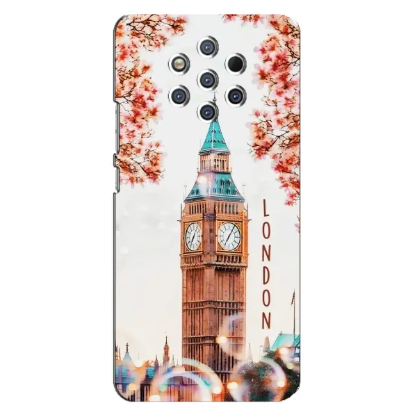 Чохол з малюнком «Годинник Лондон» для Nokia 9 Чохол з малюнком «Годинник Лондон» для Nokia 9