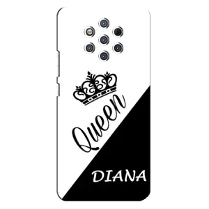 Именные Женские Чехлы для Nokia 9 (DIANA)