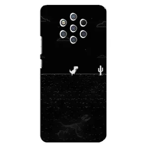 Чехол с рисунком «Динозаврик» для Nokia 9