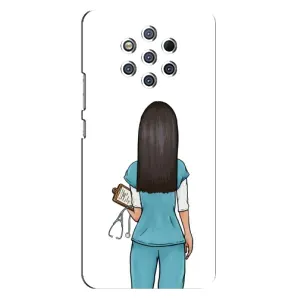 Силиконовый бампер (Работники) на Nokia 9 (Доктор)