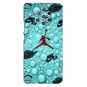 Силиконовый Чехол Nike Air Jordan на Нокіа 9 (Джордан Найк)