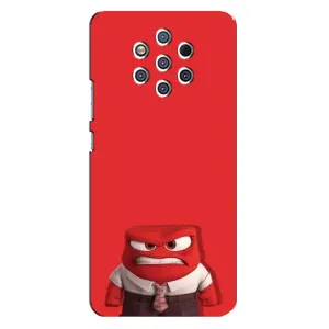 Чехол Головоломка для Nokia 9 - (AlphaPrint) (Гнев)