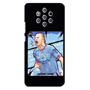 Чехлы с принтом для Nokia 9 Футболист (гол Эрлинг Холланд)