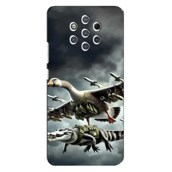 Чехол с рисунком «Гусини и крокодило» для Nokia 9 Чехол с рисунком «Гусини и крокодило» для Nokia 9