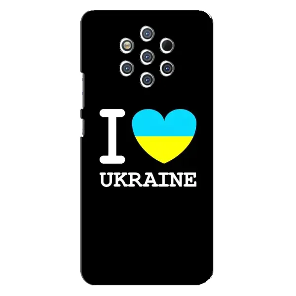 Чехол с рисунком «I Love Ukraine» для Nokia 9 Чехол с рисунком «I Love Ukraine» для Nokia 9