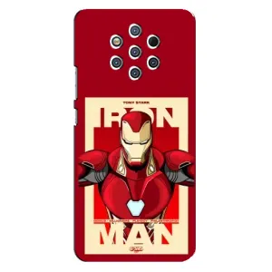 Чехол Супергерой Железный человек на Nokia 9 (Iron man)