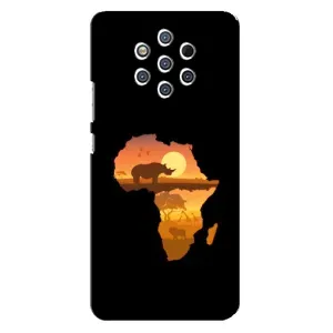 Летний Чехол на Nokia 9 (Карта)