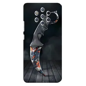 Чехол с рисунком «Кинжал КС ГО» для Nokia 9