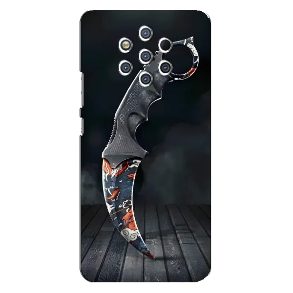 Чехол с рисунком «Кинжал КС ГО» для Nokia 9