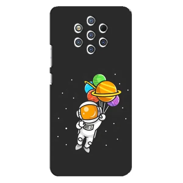 Чехол с рисунком «Космонавт с шариками» для Nokia 9 Чехол с рисунком «Космонавт с шариками» для Nokia 9