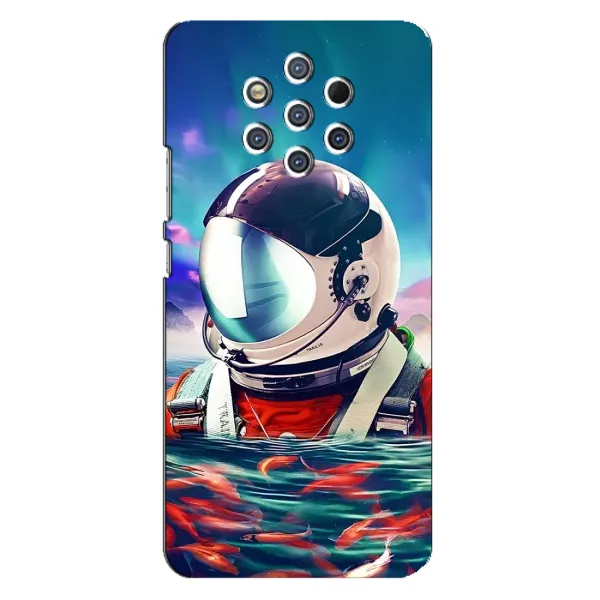 Чехол с рисунком «Космонавт в воде» для Nokia 9 Чехол с рисунком «Космонавт в воде» для Nokia 9