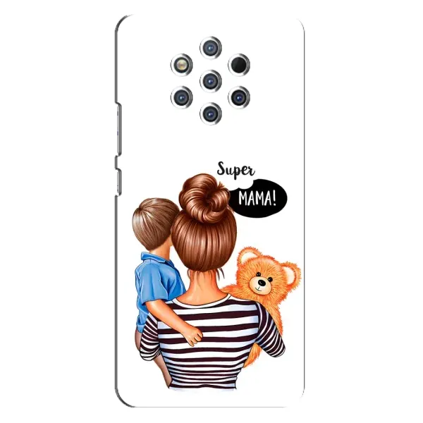 Чохол з малюнком «Мама і син» для Nokia 9