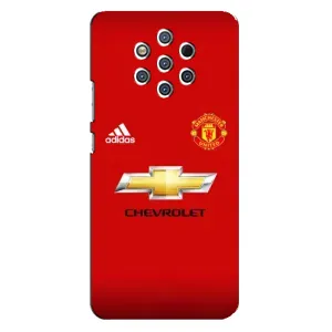 Силиконовые Чехлы принт Футбол на Nokia 9 (Man United)