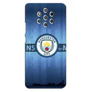Силиконовые Чехлы принт Футбол на Nokia 9 (ManCity)