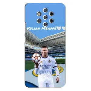Чехол (TPU) с Футболистом на Nokia 9 (Mbappe Real)