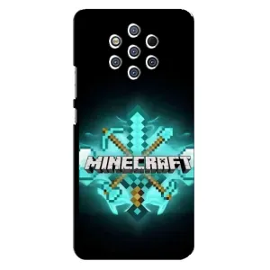 Чехол майнкрафт для Nokia 9 (MineCraft 2)
