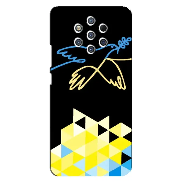 Чехол с рисунком «Мир для Украины» для Nokia 9 Чехол с рисунком «Мир для Украины» для Nokia 9
