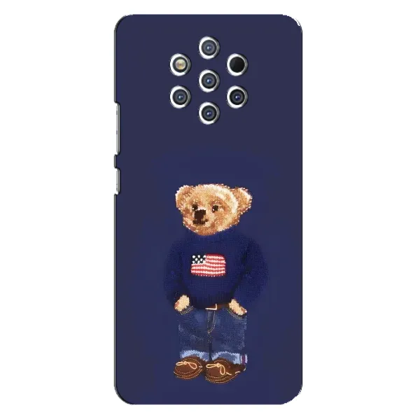 Чехол с рисунком «Мишка USA» для Nokia 9 Чехол с рисунком «Мишка USA» для Nokia 9