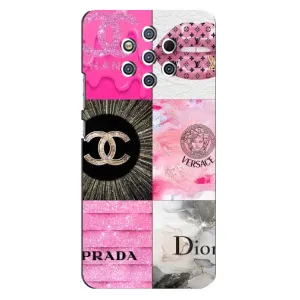 Чехол (Dior, Prada, YSL, Chanel) для Nokia 9 (Модница)