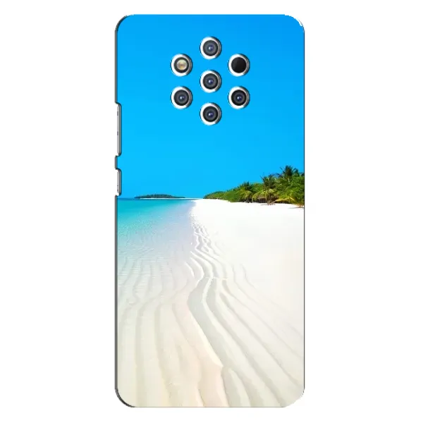 Чехол с рисунком «Море песок» для Nokia 9