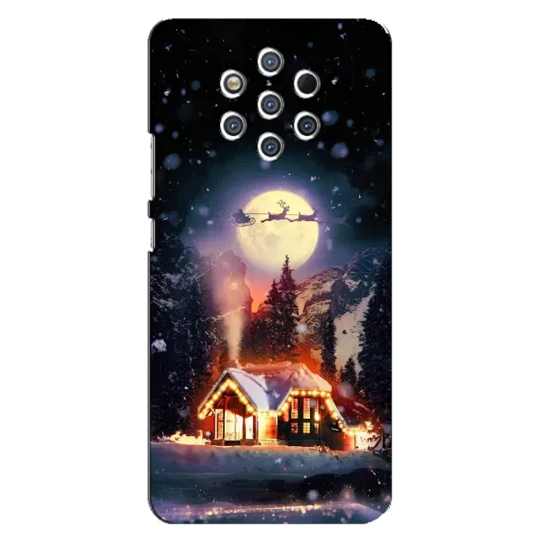 Чехол с рисунком «Настроение зимнее» для Nokia 9 Чехол с рисунком «Настроение зимнее» для Nokia 9