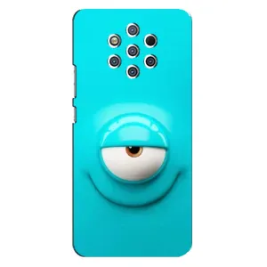 Чохли (ТПУ) (смішні стікери) для Nokia 9 (Одноглазик)