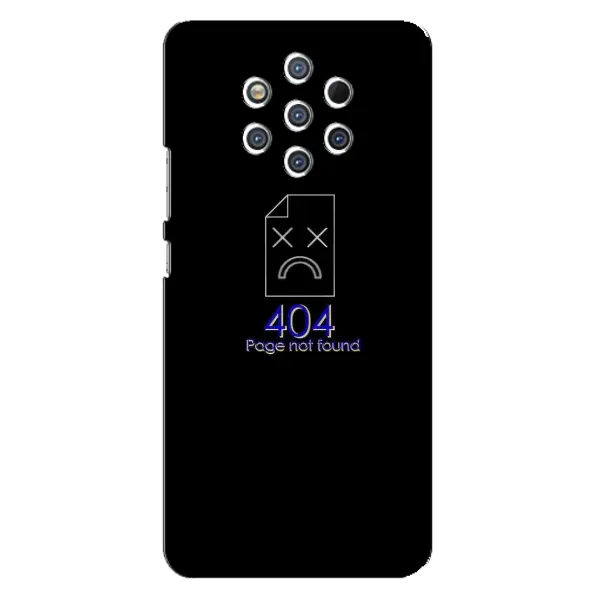 Чехол с рисунком «Ошибка 404» для Nokia 9 Чехол с рисунком «Ошибка 404» для Nokia 9