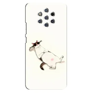 Чехол на тематику: Коты для Nokia 9 (Отдых)