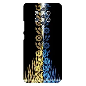 Силіконовый Чохол на Nokia 9 (Патріотична вишиванка)