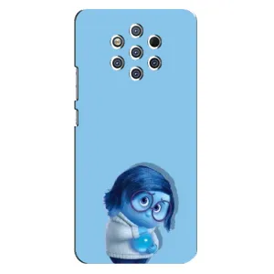 Чехол Головоломка для Nokia 9 - (AlphaPrint) (Печаль)