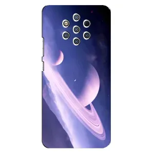 Чехлы КОСМОС для Nokia 9 (Планета в космосе)