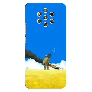 Чехлы на военную тематику для Nokia 9 (Попадание)