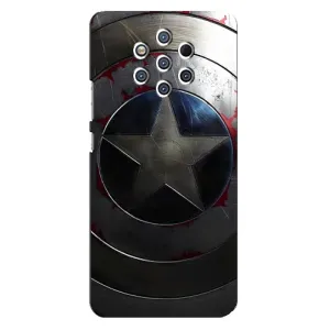 Чехол с Щитом Капитана Америки на Nokia 9