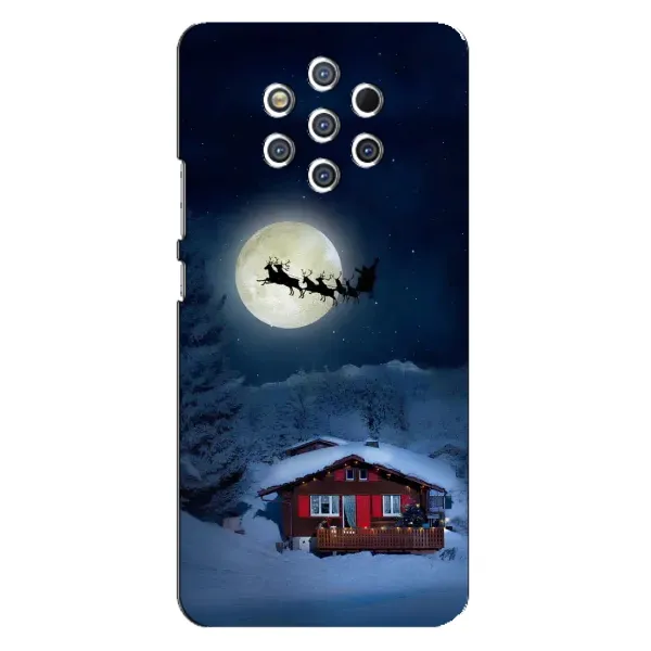 Чехол с рисунком «Санта» для Nokia 9