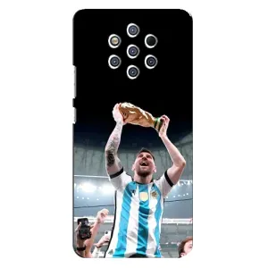 Чохли Лео Мессі Аргентина для Nokia 9 (Щасливий Мессі)