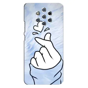 Чохол (Знак сердечка) для Nokia 9 (Серце знак)
