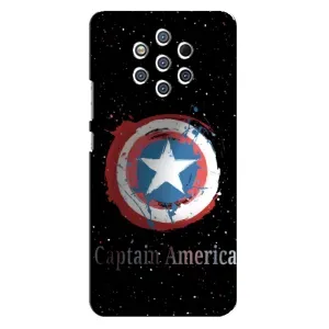 Чехол с Щитом Капитана Америки на Nokia 9 (Щит Капитана)